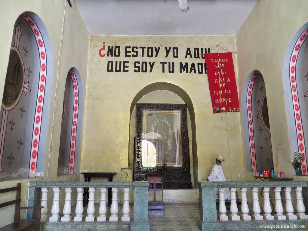 Virgin of Guadalupe interior, Acanceh