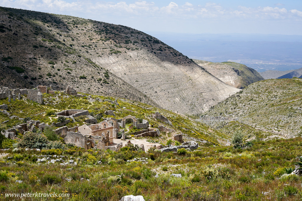 Ghost town above Real de Catorce