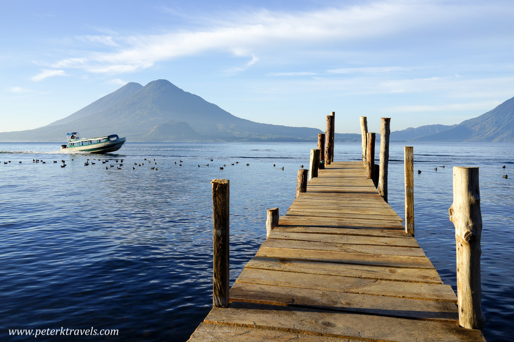 Lake Atitlan Dock, Guatemala