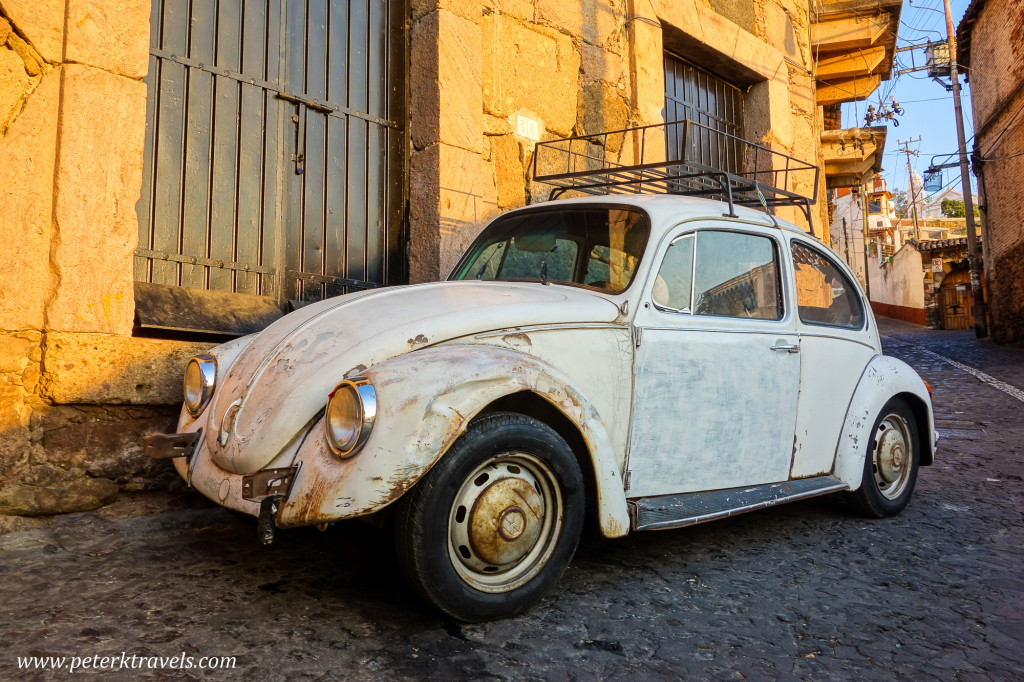 Beat-up Beetle, Taxco.