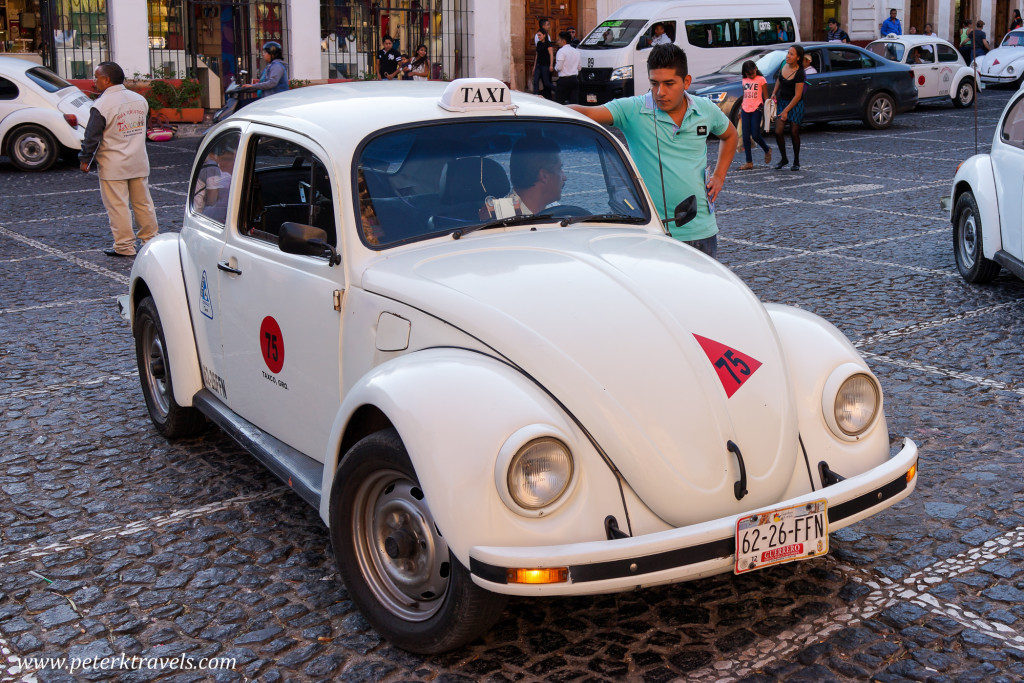 Volkswagen Beetle Taxi, Taxco.