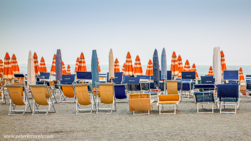 Chairs and Umbrellas, Monterosso al Mare, Italy