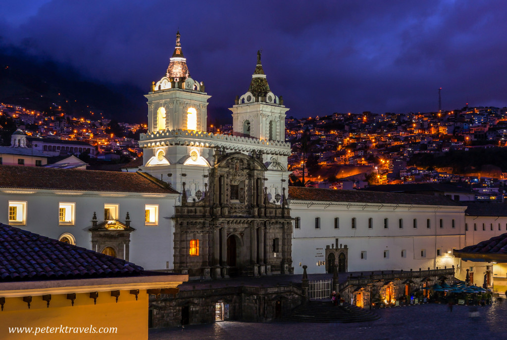 Iglesia de San Francisco, Quito.