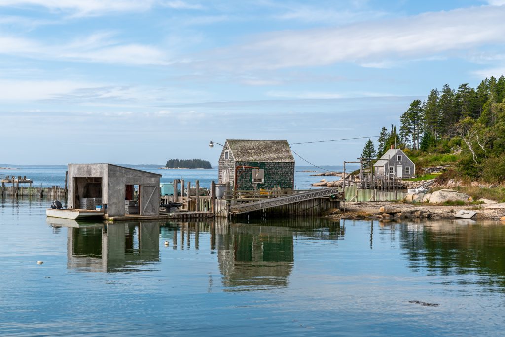 Stonington Fishing Shacks