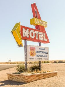 La Mesa Motel Sign