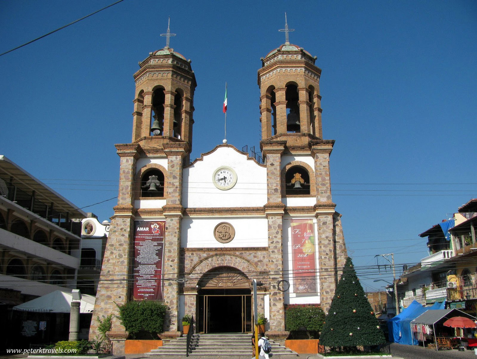 The church of San Miguel Archangel