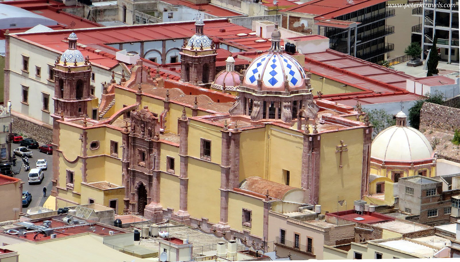 Iglesia de Santo Domingo From Above