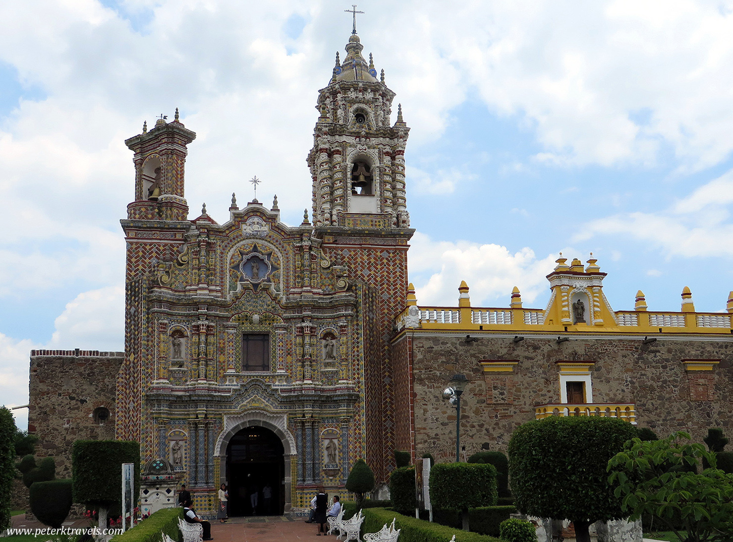 The Church of San Francisco Acatepec