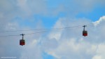 Teleferico (aerial tram) in action.