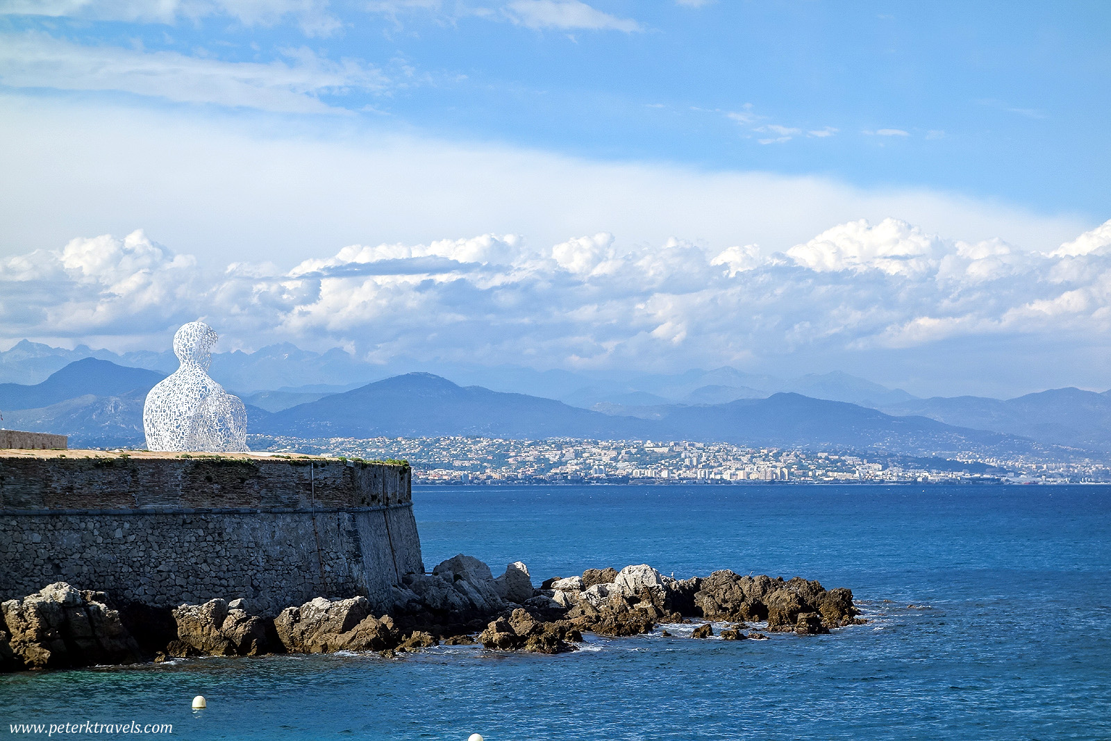 Nomade sculpture, Antibes