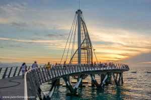 Pier at Sunset, Puerto Vallarta