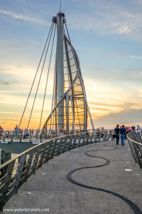 Pier at Sunset, Puerto Vallarta