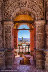 View of Potosi from inside the Torre de la Compañía de Jesús