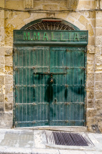 M.Mallia Door, Valletta.