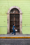 Man walking, Mérida.