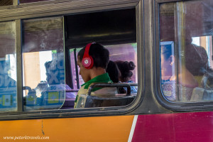 Bus rider, Mérida.