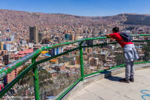 Mirador Killi Killi, La Paz, Bolivia.