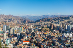 La Paz, Bolivia.