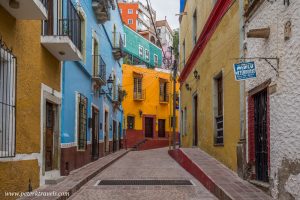 Colorful street, Guanajuato