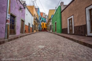 Colorful street, Guanajuato