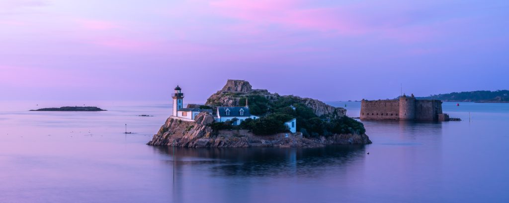 Ile Louët and Château du Taureau